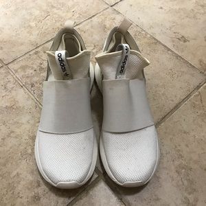 Used adidas women white sneaker size 7